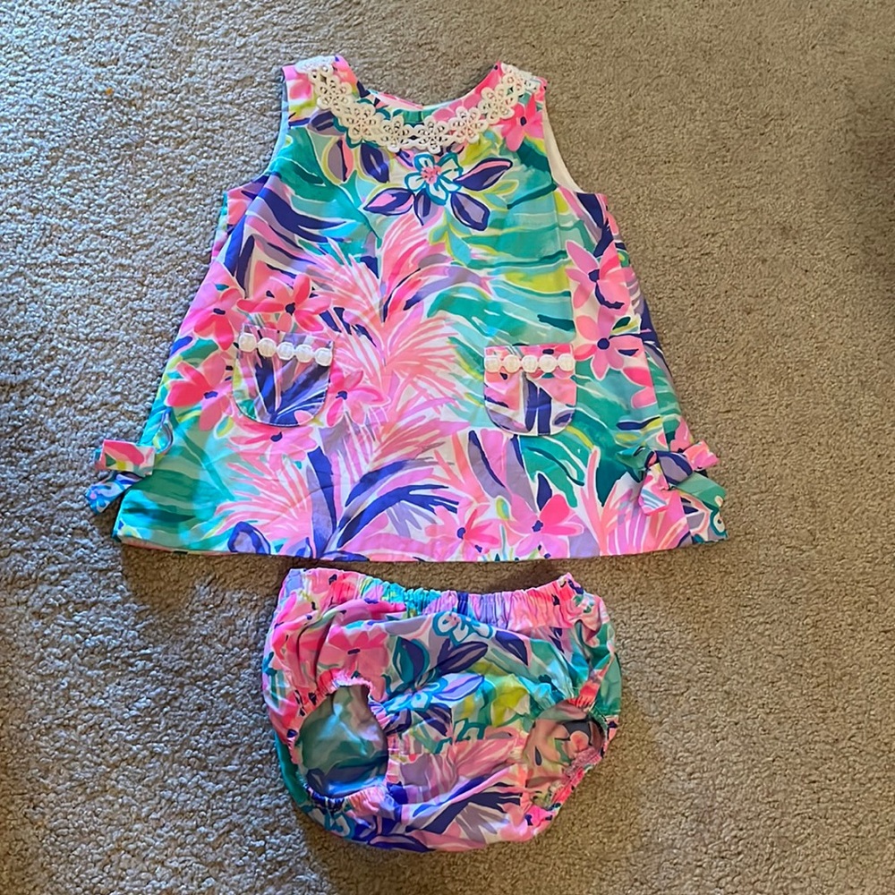 Lilly Pulitzer 6-12 months shift dress